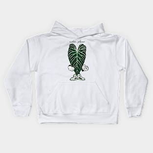 monstera funny Kids Hoodie